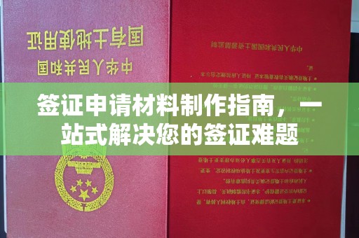 石龙签证申请材料制作指南，一站式解决您的签证难题