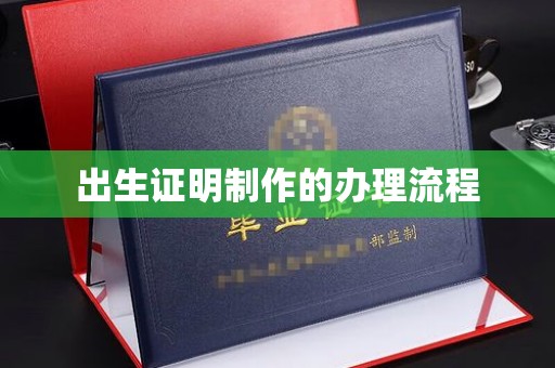 石龙出生证明制作的办理流程