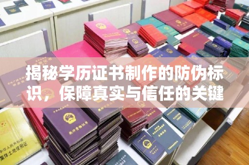 石龙揭秘学历证书制作的防伪标识，保障真实与信任的关键