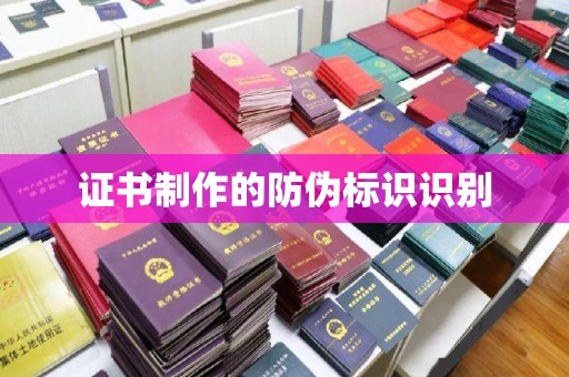 石龙证书制作的防伪标识识别