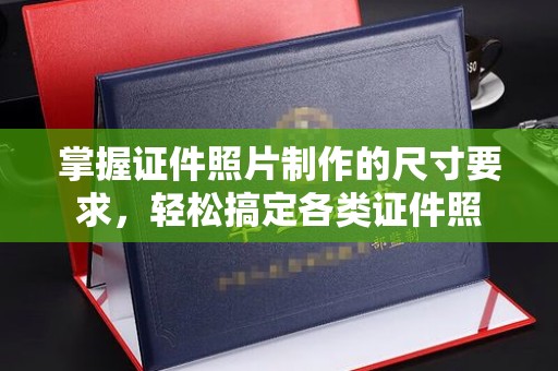 石龙掌握证件照片制作的尺寸要求，轻松搞定各类证件照