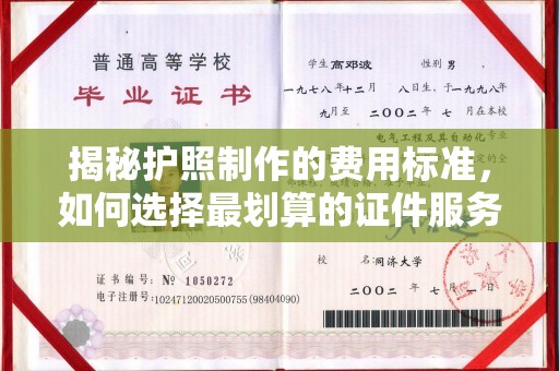 石龙揭秘护照制作的费用标准，如何选择最划算的证件服务？